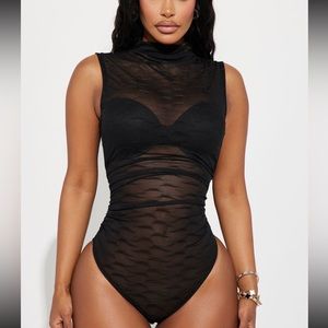 Sheer Mesh Bodysuit